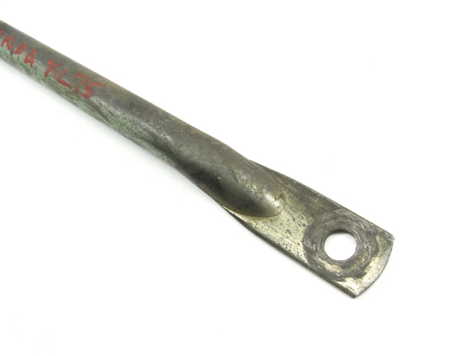 Honda 78 XL75 XL 75 1978 - basculante placa de freno trasero brazo de tope Foto 4 de 4