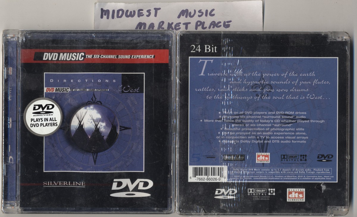 DIRECTIONS West SILVERLINE Dolby Digital 5.1 THX DVD-Audio