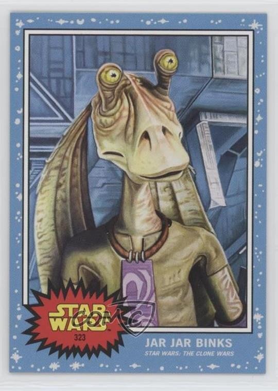 2022 Topps Star Wars Living Set /1451 Jar Jar Binks #323 on7