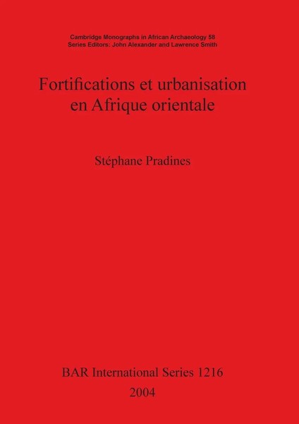 Fortifications Et Urbanisation En Afrique Orientale | StéPhane Pradines | Buch-image