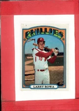 1972 Topps #520 Larry Bowa NM Near Mint Phillies ID:70316