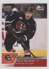 2022-23 Upper Deck CHL Exclusives 62/100 Oasiz Wiesblatt #127 19wb