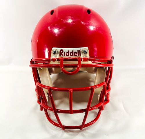 Riddell Revolution 41139 Herren X-Large rot Football Helm mit Gesichtsmaske/ohne Riemen