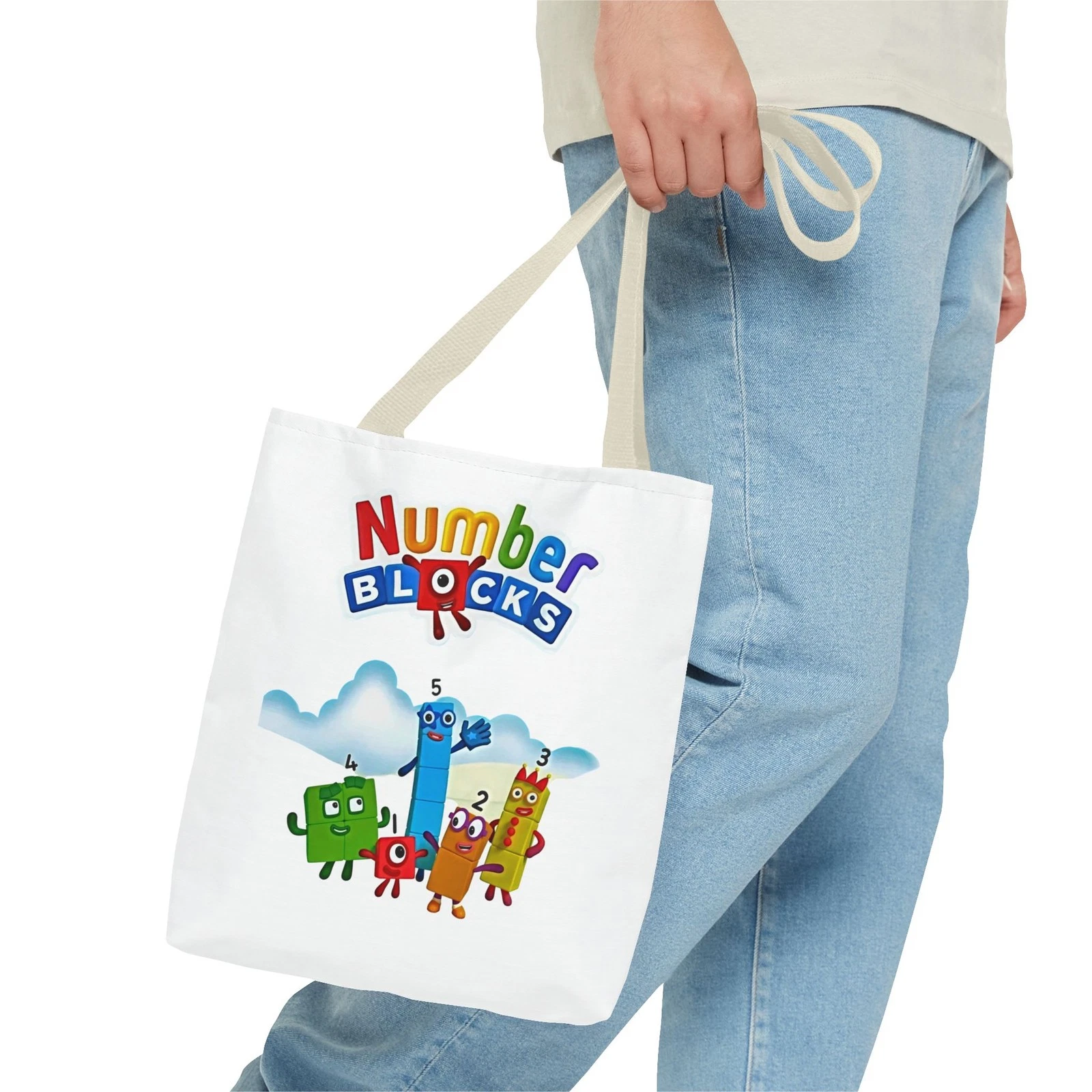 Number Blocks Tote Bag for Kids