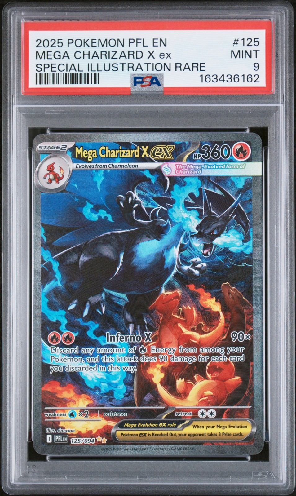 Mega Charizard X ex #125