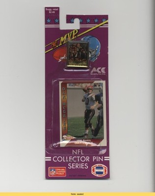 1991 ACE MVP Pins Dan McGwire #43 Rookie RC READ 0os7