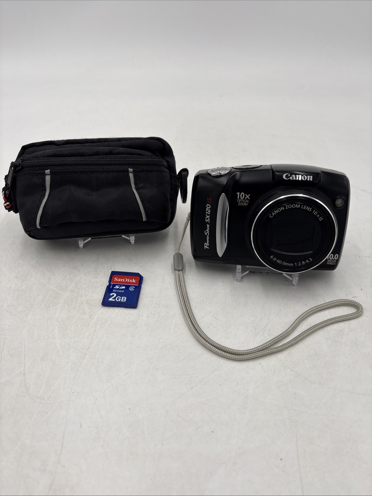 Canon PowerShot SX120 IS vintage camera equipment - eBay listing photo 4