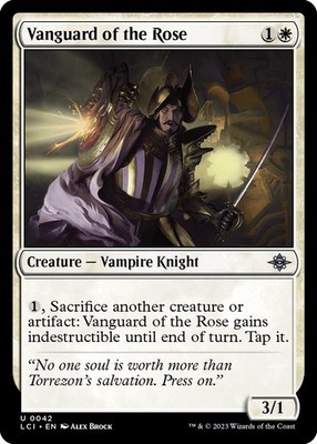 Vanguard of the Rose Foil 42 LCI NM U