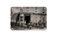 Blechschild Reise 12X18 Cm Retro Bar New York Foto Deko Schild
