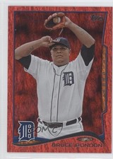 2014 Topps Red Hot Foil Bruce Rondon #160 0o0