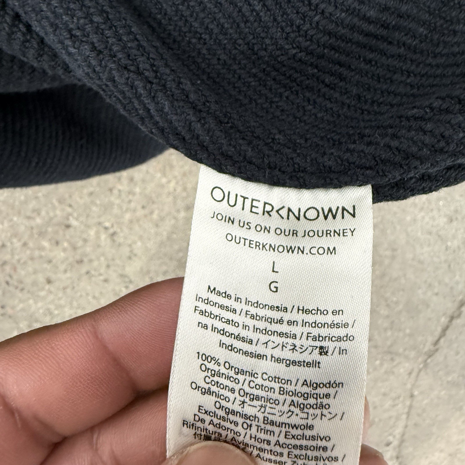 Outerknown Men's Button Down heavyweight Shirt Si… - image 4