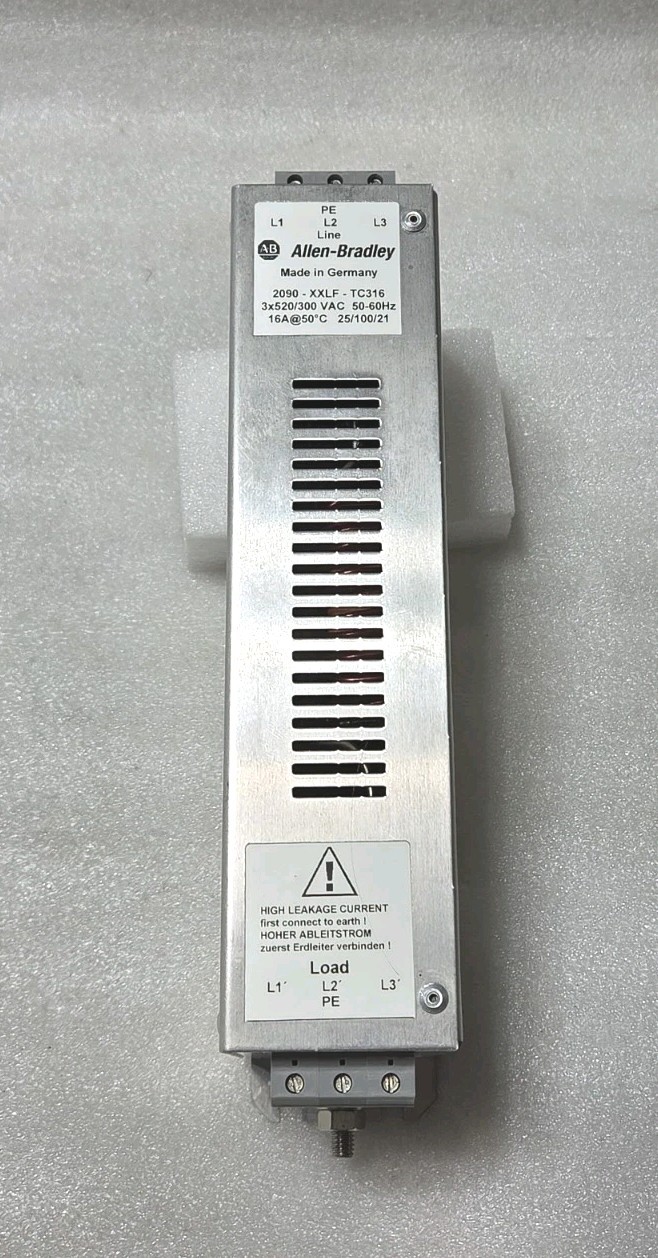 Allen Bradley 2090-XXLF-TC316 Kinetix Servo Drive AC Line Filter 16A 3 Phase
