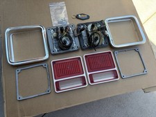 71-95 Chevrolet G10 G20 Van Gmc Vandura Tail Light Kit With Trim Early Style