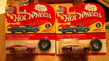 2 Different Colors of 1993 Hot Wheels Vintage #10783 Mongoose Tom McEwen  #AT