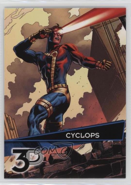 2015 Upper Deck Marvel 3D Cyclops #34 2a1