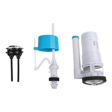 Affordable Repair Solution Dual Flush Kit Fill Toilet Cistern Easy Installation