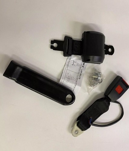 Universal lap seat belt retractable BEACON SWITCH BUCKLE FORKLIFT/DUMPER/PLANT