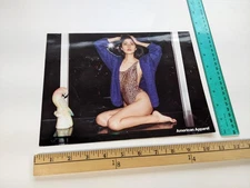 1-page Clipping - pretty woman swimsuit long legs American Apparel PRINT AD 2013