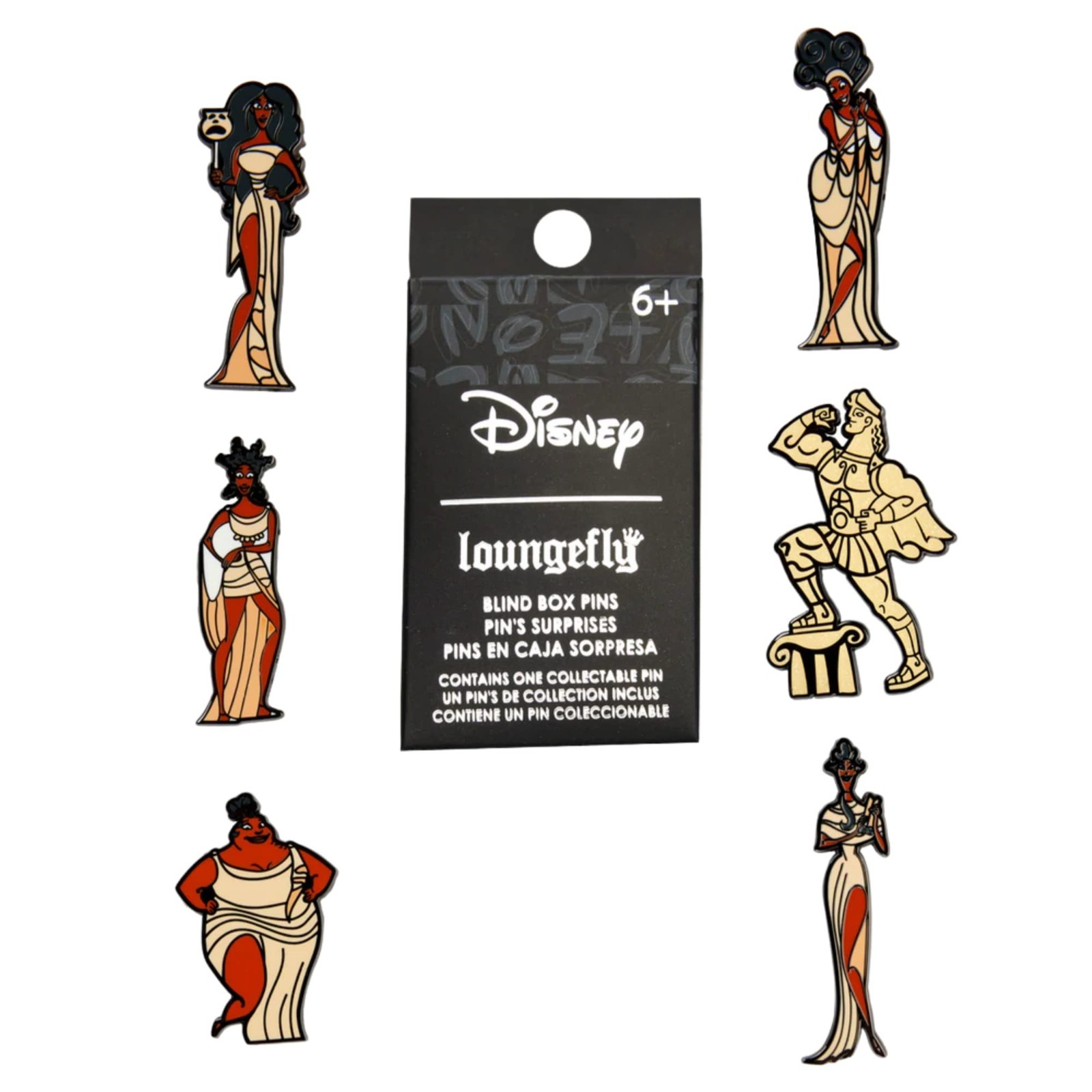 Loungefly Disney Pin Hercules The Muses Blind Box 2022 New Unopened 