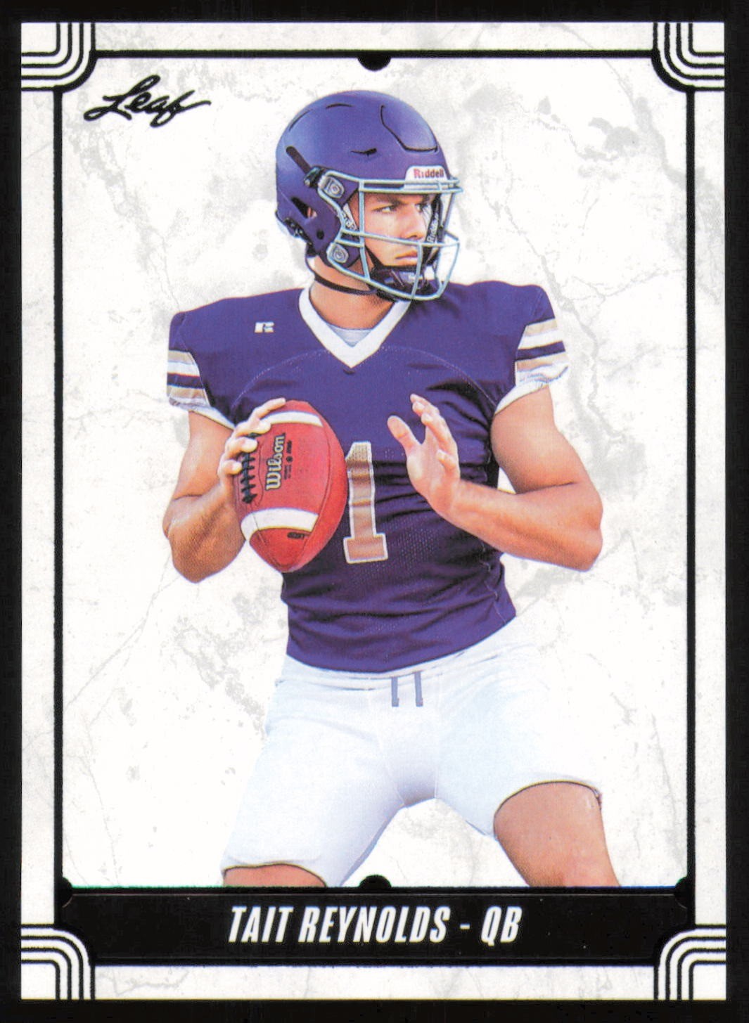 2026 Leaf Football Tait Reynolds #175 Clemson Tigers Quarterback