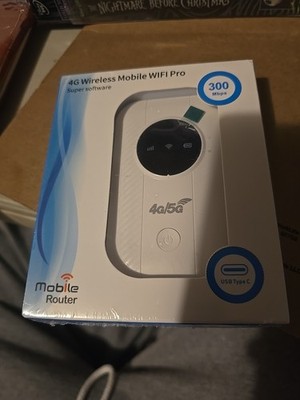 Mobile Router 4G Wireless Mobile WiFi Pro Super Software 300Mbps USB-C