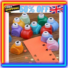 Mini Paper Cut Punch Scrapbook Craft Cutter Stencil Handheld Making Hole UK