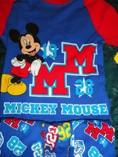 Size 4 Mickey Mouse Pajama's NWT DIsney Store
