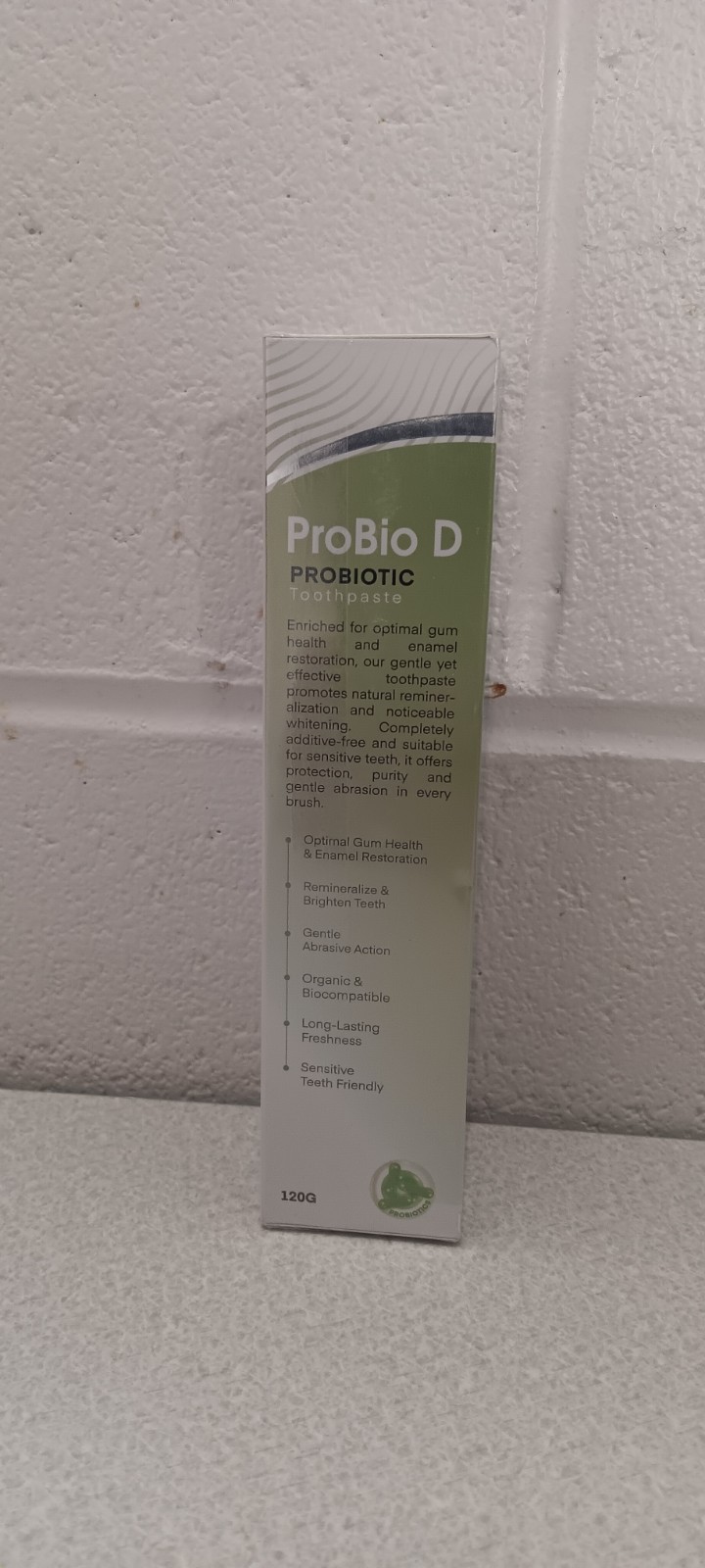 PROBIO D PROBIOTIC TOOTHPASTE BY YES GLOBAL