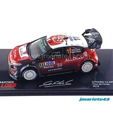 2018 Citroen C3 WRC #11 S. Loeb Tour de Corse 1:43