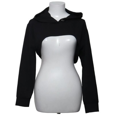 Kapuzenpullover, Größe: L, Schwarz, Einfarbig, Damen #FDK
