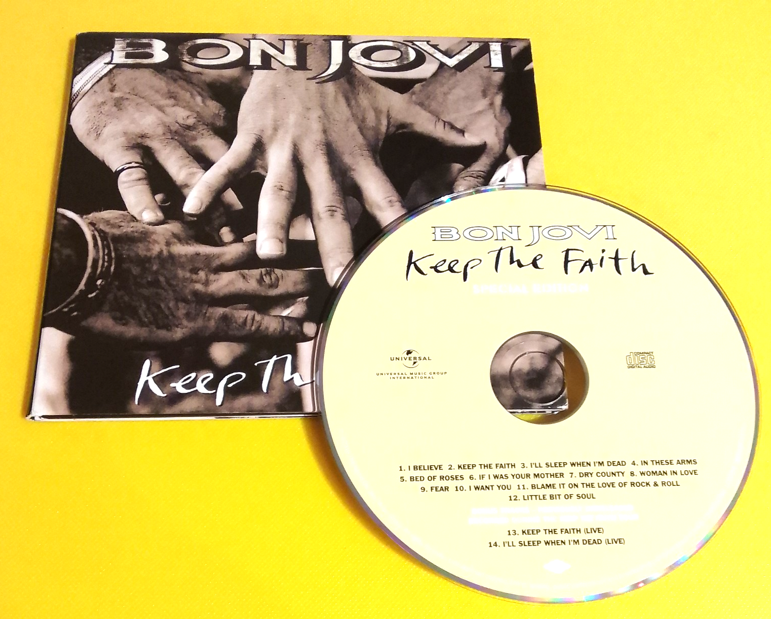 Bon Jovi - Keep The Faith - CD Album - Special Edition