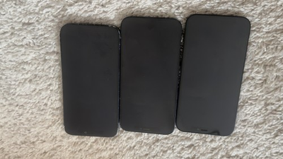 #ad X3 iPhone 12 64GB black blue parts only doesn’t turn on $170.00