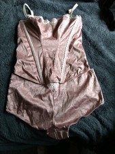 Ladies Basque And Knickers Set Size 38C And 16