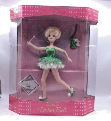 Vintage 1997 TINKER BELL Walt DISNEY CLASSIC DOLL COLLECTION Pixie Dust NEW