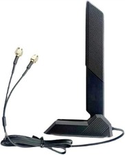 Elegant 80CM WiFi 6E Antenna for Dual-Band Connectivity - ASUS  More