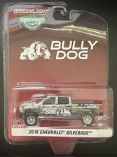 1:64 GREENLIGHT 2018 CHEVROLET SILVERADO BULLY DOG HOBBY EXCLUSIVE