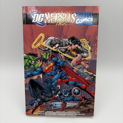 DC Versus Marvel Comics Crossover Graphic Novel Trade Paperback TPB