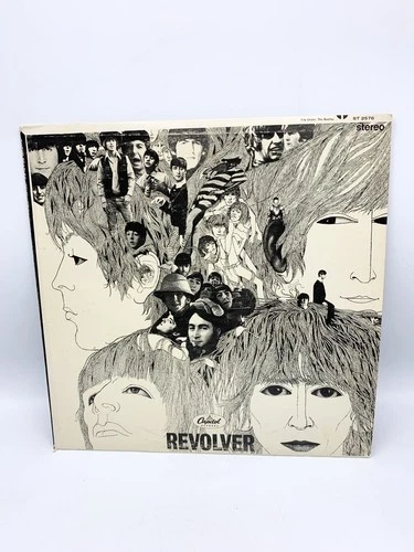 THE BEATLES REVOLVER LP 12" ROCK CAPITOL RECORDS SW-2576  RIAA 18