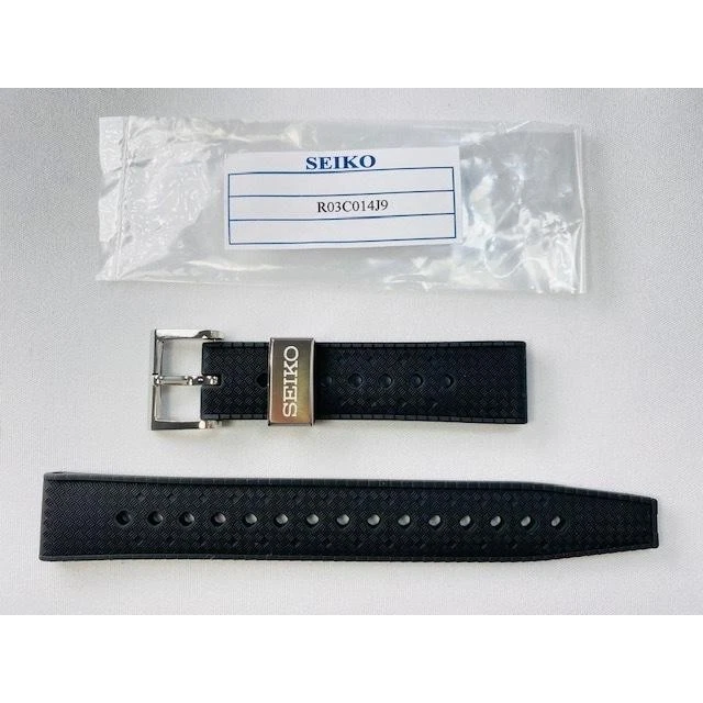 Seiko Rubber Wristwatch Bands 19 mm Band Width for sale | eBay