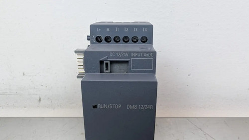 Siemens 6ED1055-1MB00-0BA2 Expansion Module DM8 12/24R Output 4x5A - Picture 3 of 5