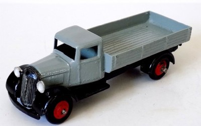 Dinky Toys No.25A Wagon, Open Truck Lorry (4th Type Chassis 1947-49) restauriert.