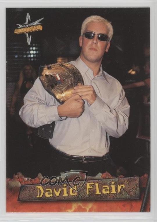 1999 Topps WCW Embossed David Flair #45 0w6