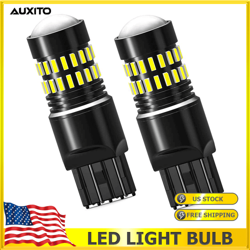 AUXITO Turn LED Signal Light 7440/7443 Bulb Reverse Running Daytime Light 2PCS - Picture 1 of 9