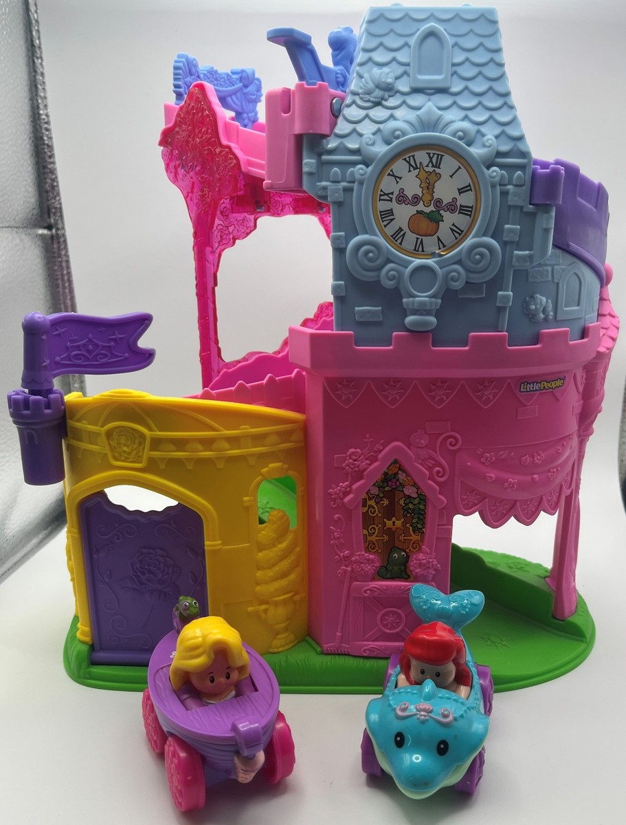 Little People Disney Princess Light Twist Wheelies Tower for