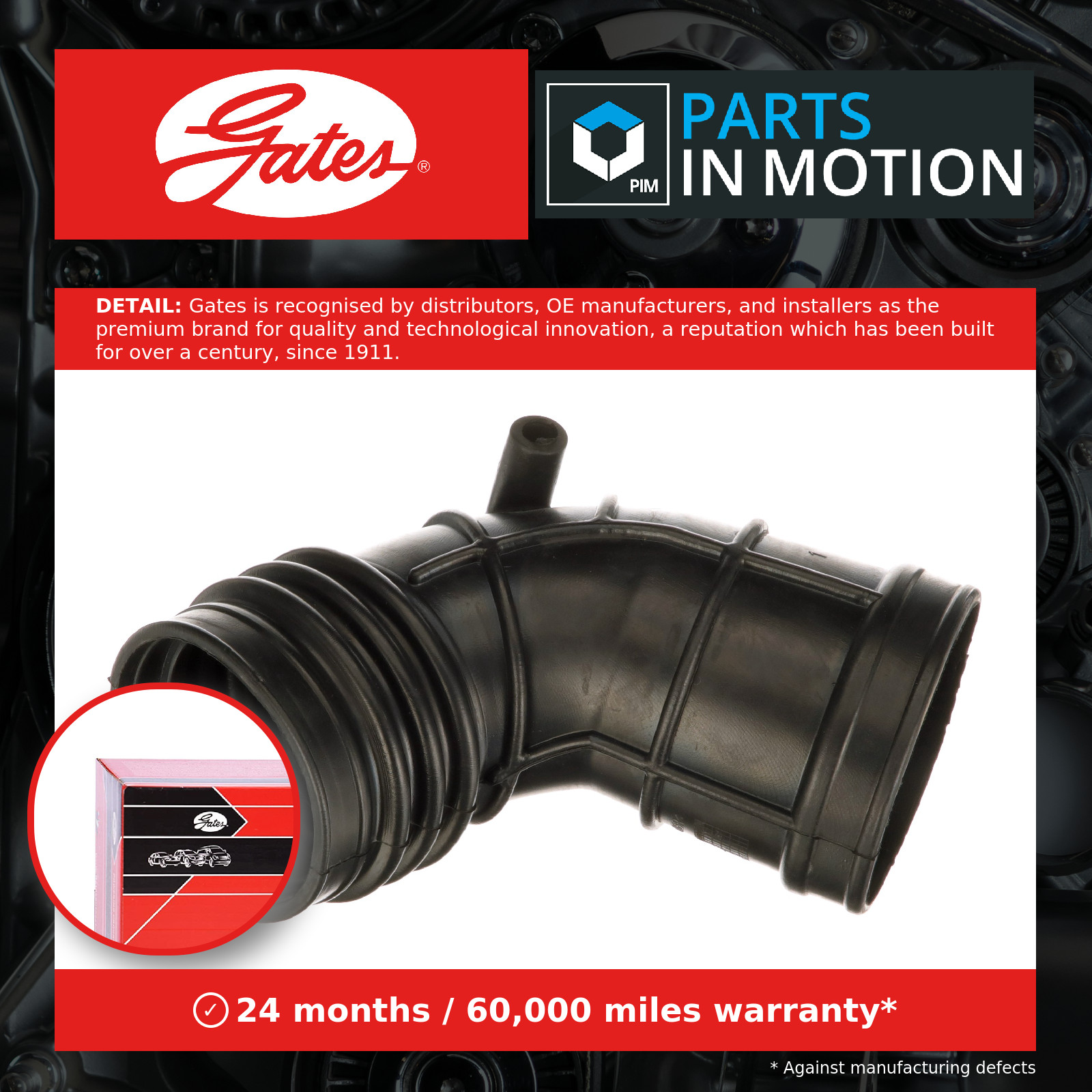 Gates Hose Air Supply ANTK1086 for BMW - Image 11