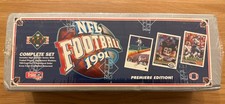 1991 Upper Deck NFL Factory Sealed Complete Football Card Set Premier Edition