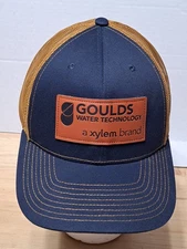 Goulds Water Technology Hat Cap Snapback Adjustable Xylem Brand Mesh Richardson