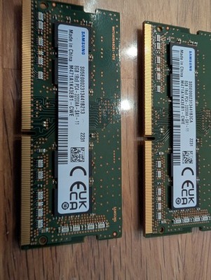 Samsung M471A1K43DB1-CWE 2x 8GB DDR4 SO-DIMM 3200 Mbps Arbeitsspeicher