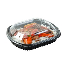RW Base 36 Ounce Food Containers, 100 Rectangle Disposable Salad Containers -...