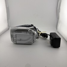 Canon DC100 DVD R/RW Camcorder Silver 25x Zoom Stylish Video Camera